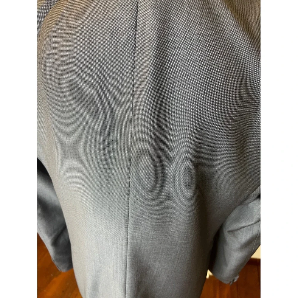 The Kooples Paris Mens Slim Fit Grey‎ Shawl Collar Blazer Suit Jacket Size 50S
